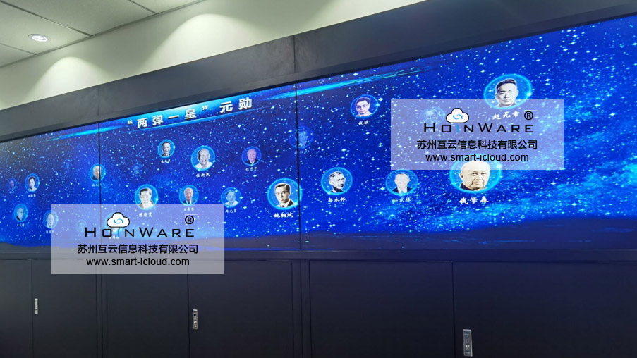 HoinWare®炫互墙软件，党建互动展示软件，党史馆互动展示软件，照片展示墙软件，文化展示互动图片墙软件3